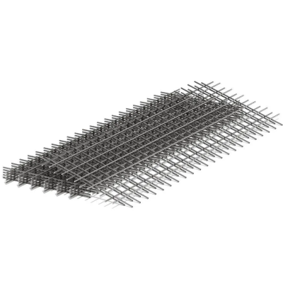 Сетка дорожная черная в картах 150х150х5(2х6)